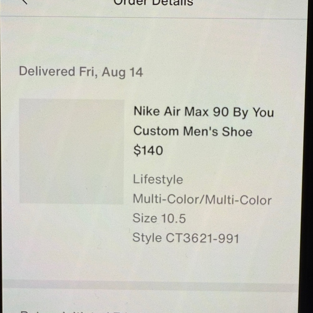 Blue and Pink Nike Air Max 90 - Picture 11 of 11